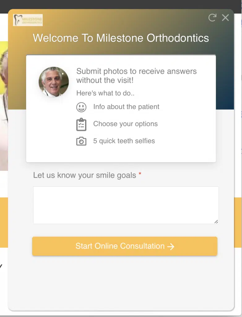 Orthodontic Virtual Consultations